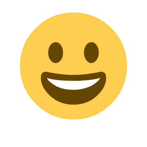 Grinning